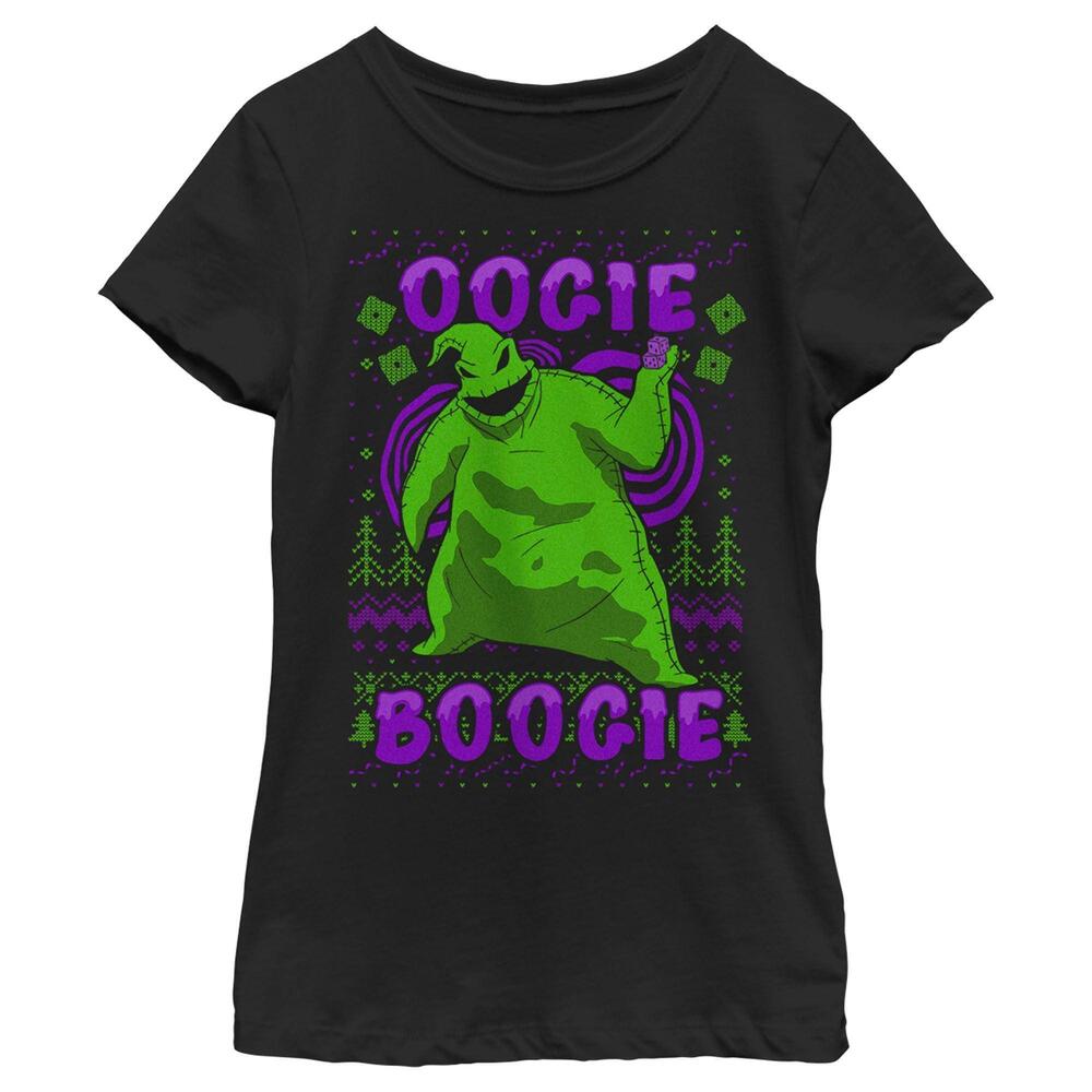 Girls The Nightmare Before Christmas Oogie Boogie Ugly Sweater Tshirt